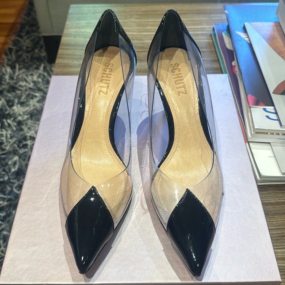 Schutz Black Heels